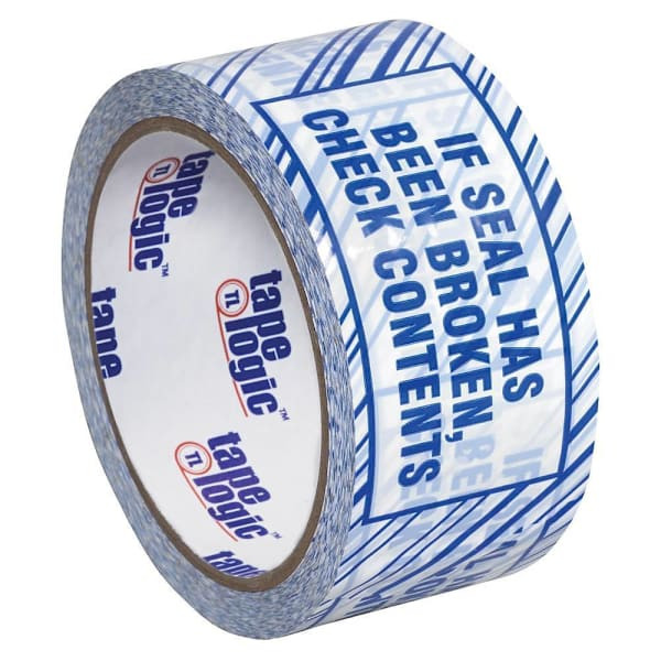 Box Partners 3" X 110 Yds. "If Seal Has Been..." Print Tape Logic Tape Cs Of 6