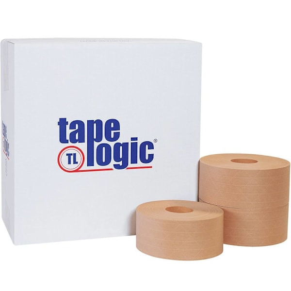 Box Partners 70mmx375' Tape Logic #7000 Reinforced Water Activated Tape Cs Of 8