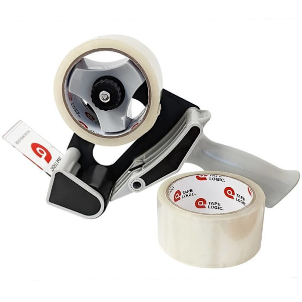 Box Partners Tape Logic? 2"X55 Clear 2-Roll Dispenser Combo Case Of 2