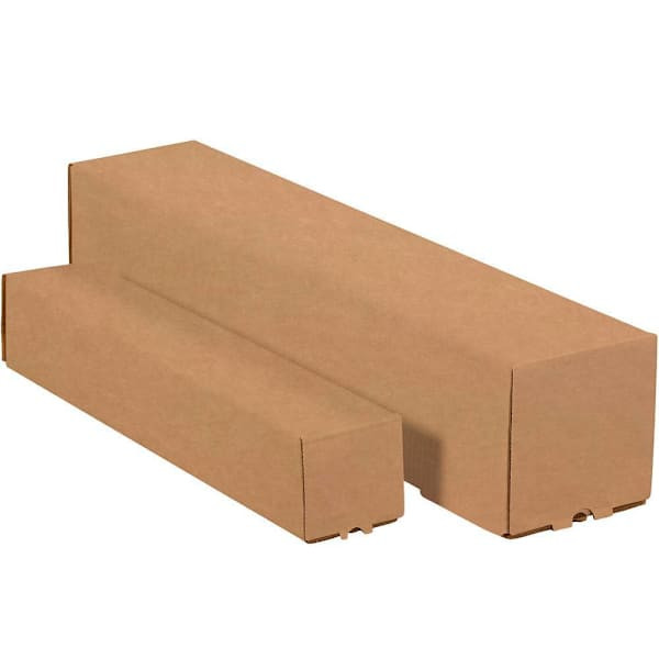 Box Partners 3 X 3 X 18" Kraft Square Mailing Tubes Package Of 25