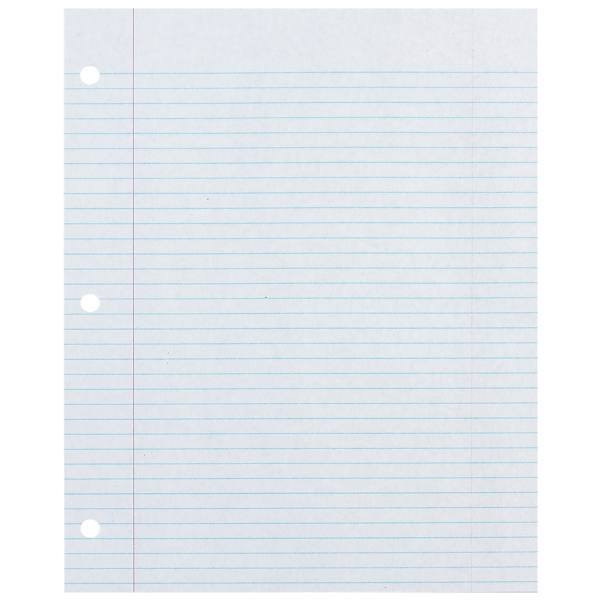 Pacon Ecology Recycled Filler Paper College Ruled 8.5"X11" Package Of 500