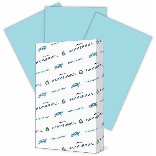 Hammermill Colors Copy Paper 8.5"X14" 20 Lb Basis Weight Blue Package Of 500