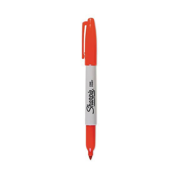 Sharpie Fine Tip Permanent Marker Value Pack Red Package Of 36