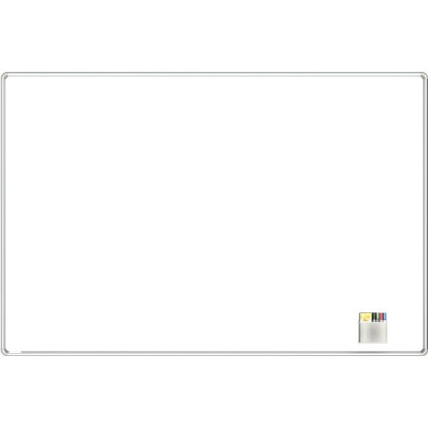 Ghent Nexus Wall-Mounted Porcelain Magnetic Whiteboard 3'X4'