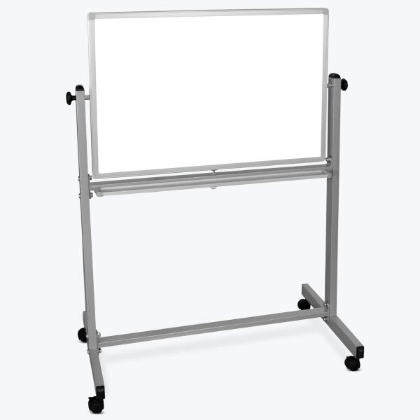 Luxor 36"W X 24"H Double-Sided Magnetic Whiteboard