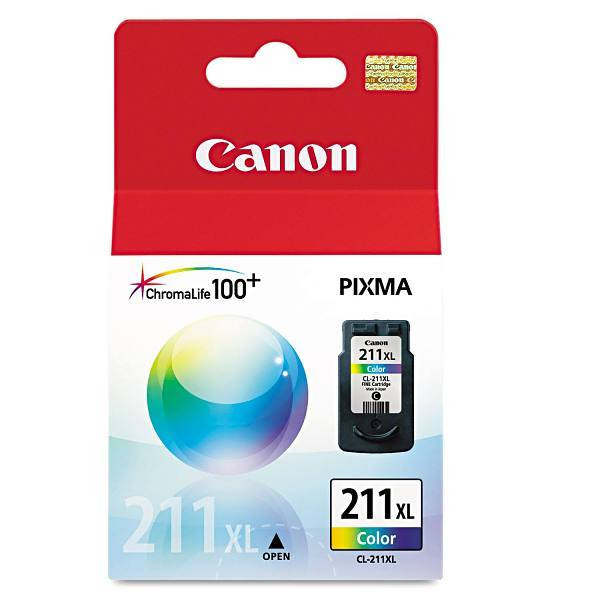 Canon Cl-211xl High-Yield Ink 349 Page-Yield Tri-Color