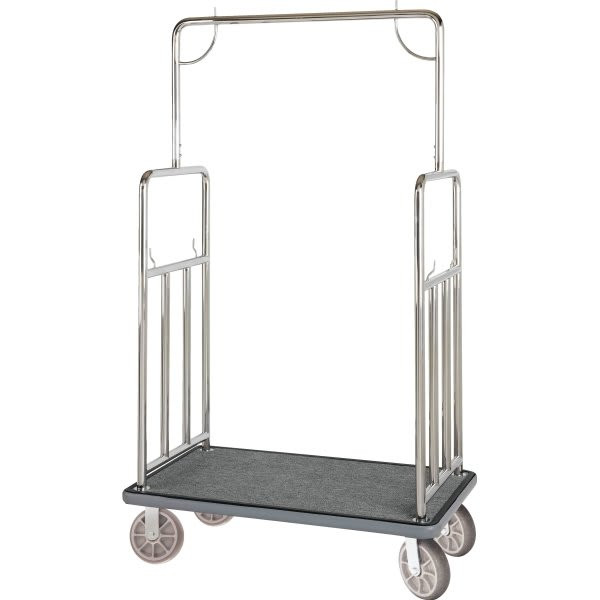 Hospitality 1 Source Contemporary Bellman'S Cart, Stainless Steel Finish