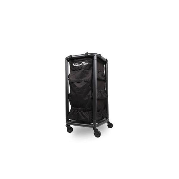Hospitality 1 Source Xduty Xpress Cart Black Finish W/ Black Bag