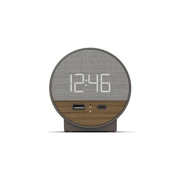 Nonstop Station O Hotel Alarm Clock In Walnut Weave NSO2-WFD