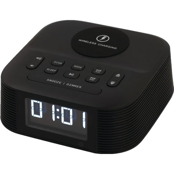 Bittel Qi Wireless Charging Alarm Clock, Dimmable