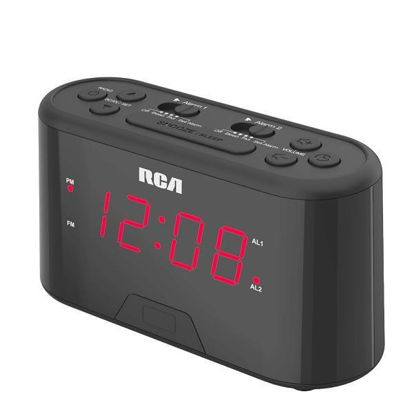 RCA Digital Clock Radio With Dual Wake