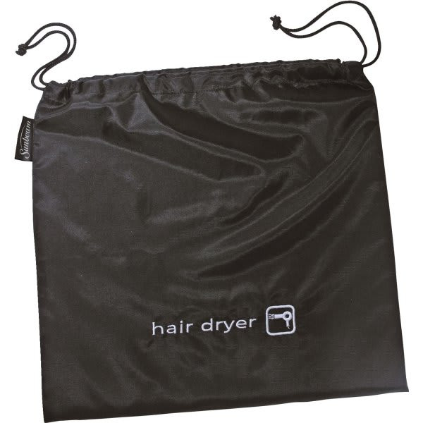 Sunbeam Hair Dryer Storage Bag, Black, Case Of 6