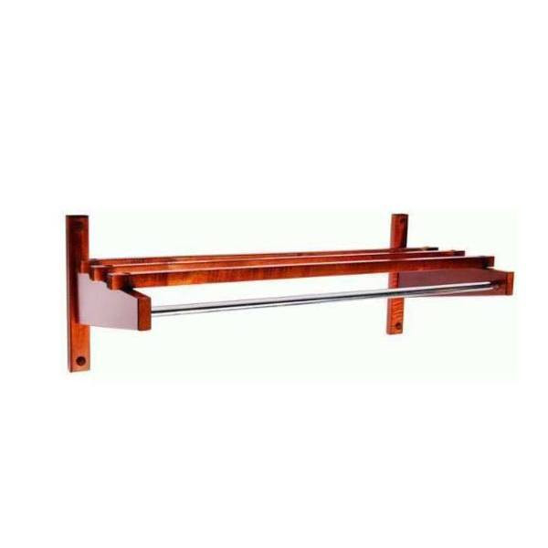 Csl Coat Rack Walnut 24"