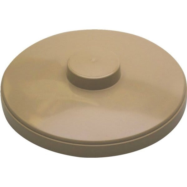 Wescon Lancaster Beige Lid For 1200 Ice Bucket, Case Of 36