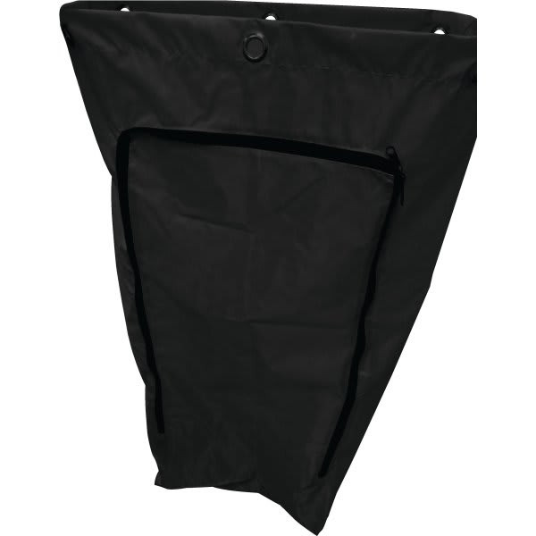 Maintenance Warehouse Housekeeping Cart Vinyl Bag Large, Black