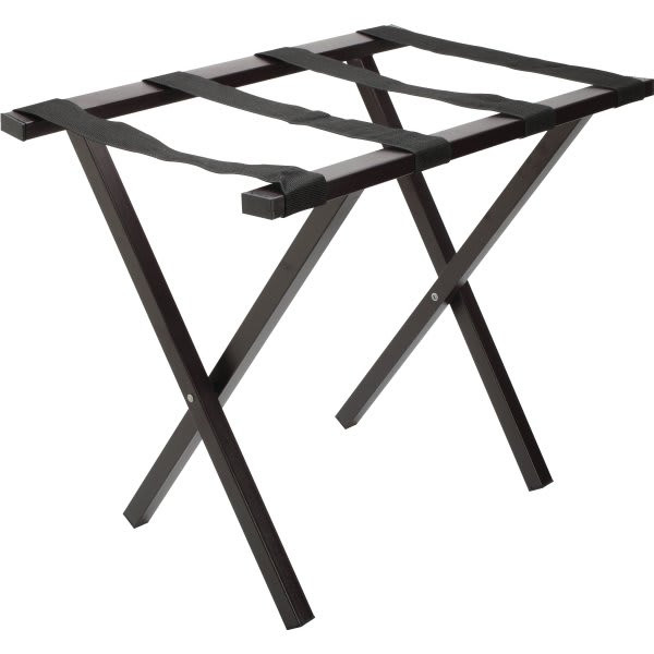 Metal Luggage Rack Brown Square Tube