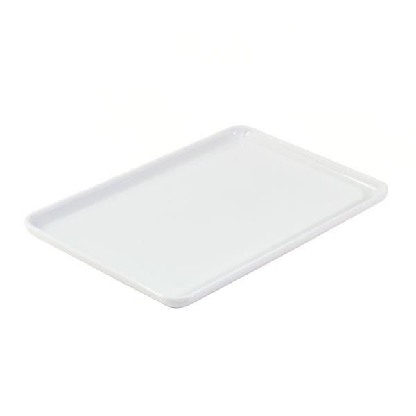 Hapco Essential 6.5 X 9.5 In. Rectangular Amenity Tray, White, Case Of 24