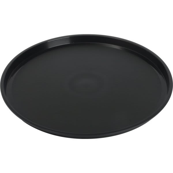 Hapco 12" Round Ice Bucket Tray, Black, Case Of 36