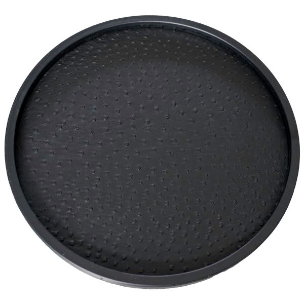 Hapco Vivid Collection 14" Tray, Brilliant Black, Pack Of 12