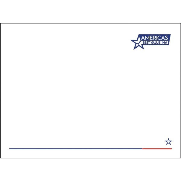 Americas Best Value Inn Memo Pad Case Of 500