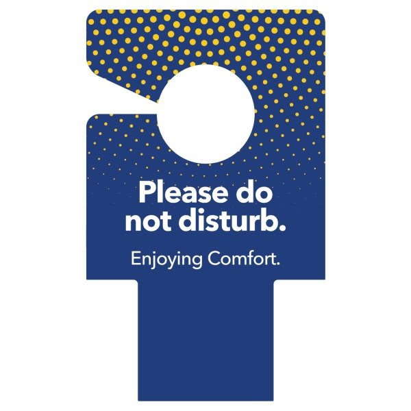 Comfort Electronic Do Not Disturb Door Tag, Case Of 100