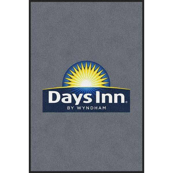 M+a Matting Days Inn Classic Impressions Carpeted Logo Mat, 4' X 6' Vertical