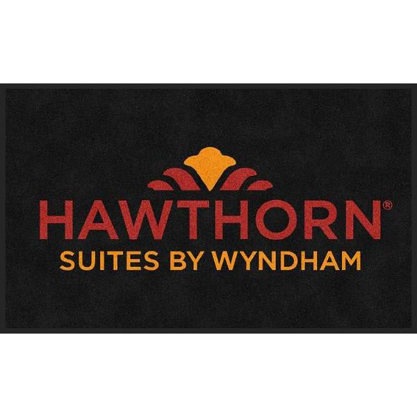 M+a Matting Hawthorn Suites Classic Impressions Carpeted Logo Mat, 3' X 5'