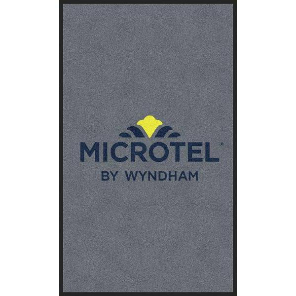 M+a Matting Microtel Classic Impressions Carpeted Entrance Mat, 3' X 5' Vertical