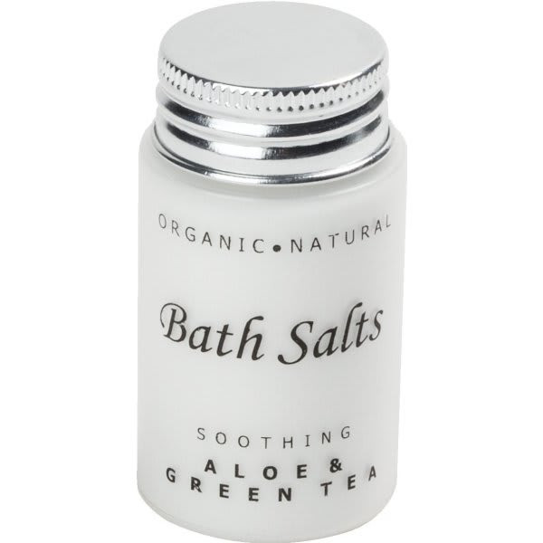 Aloe Green Tea Bath Salts 1.2 Ounce Bottle Case Of 300