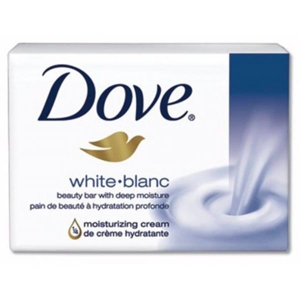 Dove Moisturizing Bar Soap, Pleasant Scent, 3.15oz, 48/Carton