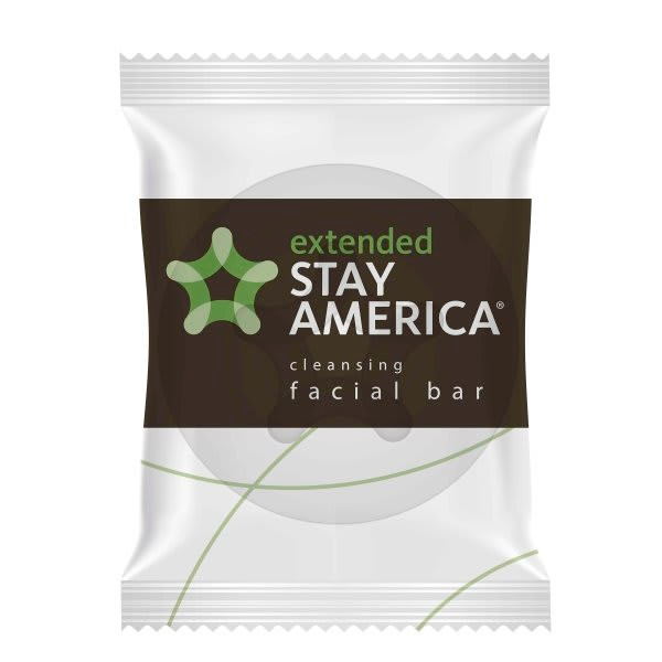 Extended Stay America 0.6 Oz. Moisturizing Facial Soap, Case Of 600