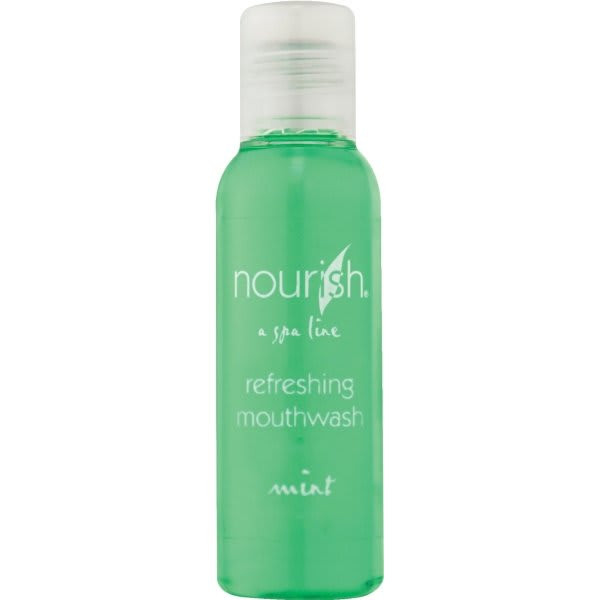 Nourish Bilingual Mint Mouthwash 1oz, Case Of 200