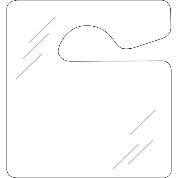 Plastic Displayer Hang Tag, Small, Package Of 100