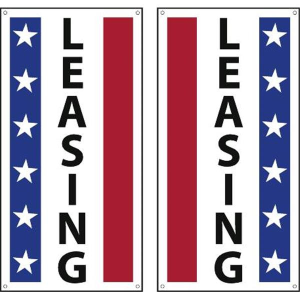 Leasing Boulevard Banner, Patriotic