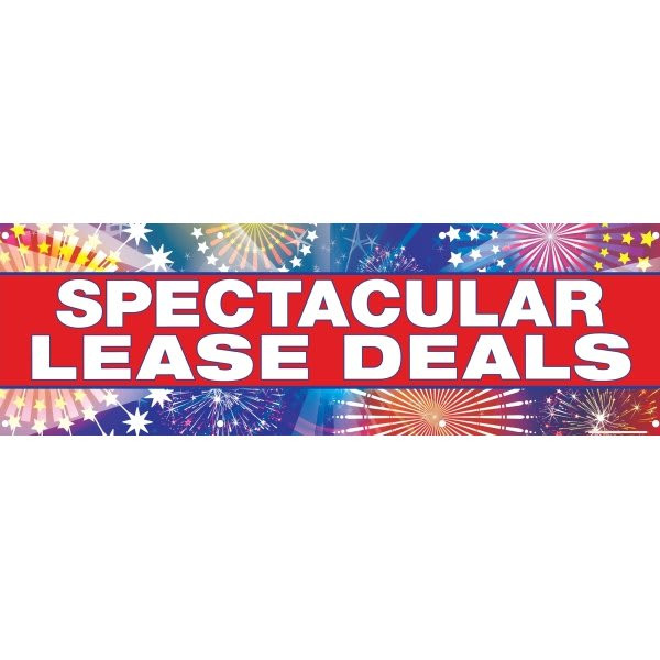 Horizontal Semi-Custom Banner, Celebration, 15' X 4'