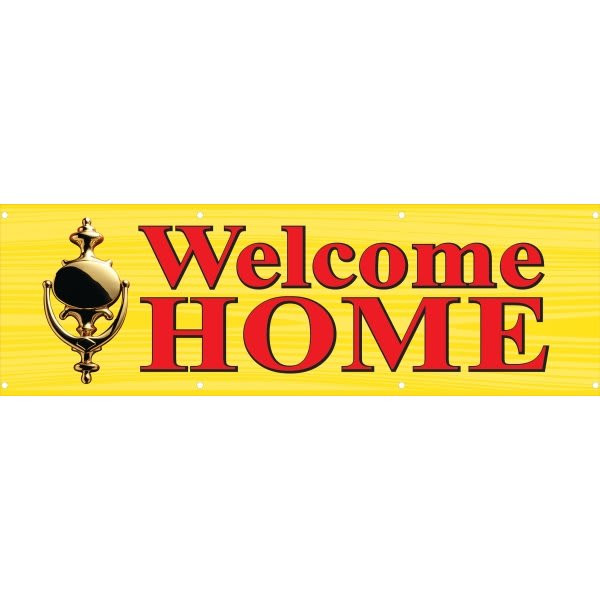 Horizontal Banner, Door Knocker, 15' X 4'