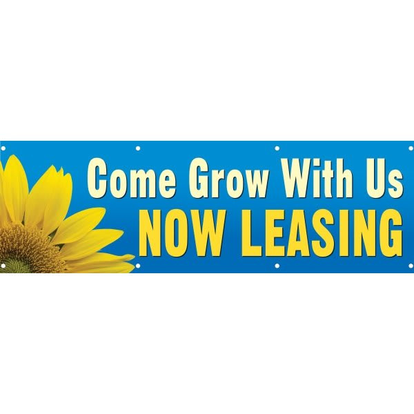 Horizontal Banner, Sunflower Burst, 15' X 4'