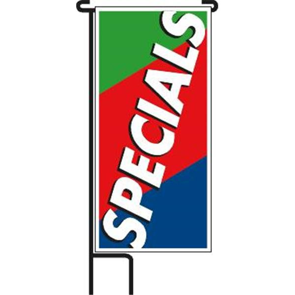 3 Band Specials Lawn Banner Kit, 15 X 32