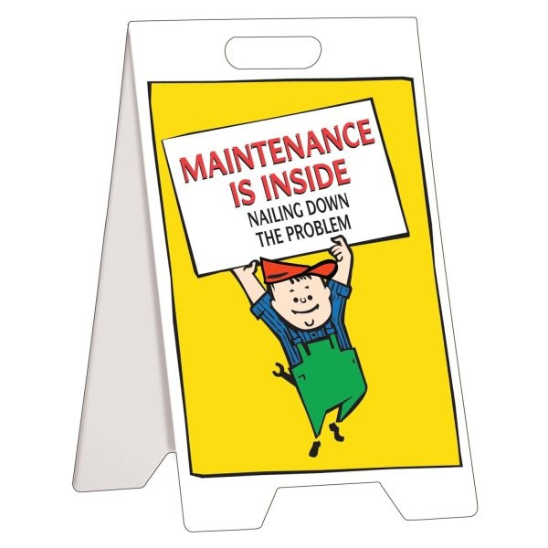 Maintenance Is Inside Nailing Down The Problem Floor Stand, 12 X 20