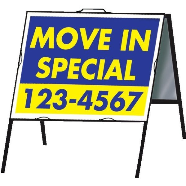 A-Frame Style Sign Frame For 24 X18"
