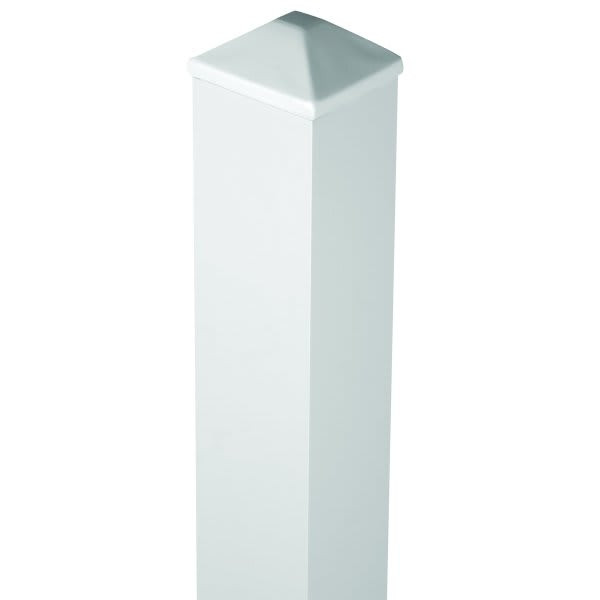Aluminum Post With Cap 8'