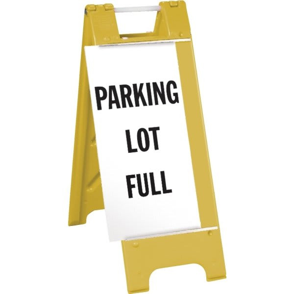 Changeable A Frame Kit, Yellow, 13 X 36