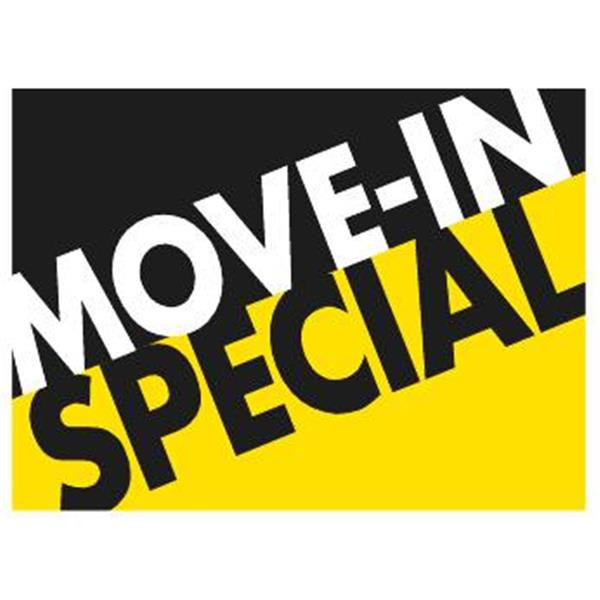 Coroplast Move In Special Dynamic Amenity Sign, 24 X 18
