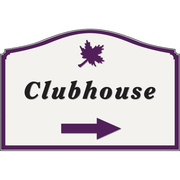 Custom Dimensional Designer Arch Sign, Smooth Finish, 44 X 30