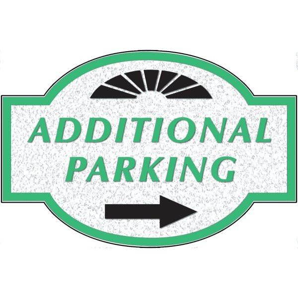 Custom Dimensional Sign With Arched Top & Bottom, Stucco Finish, 36 X 24