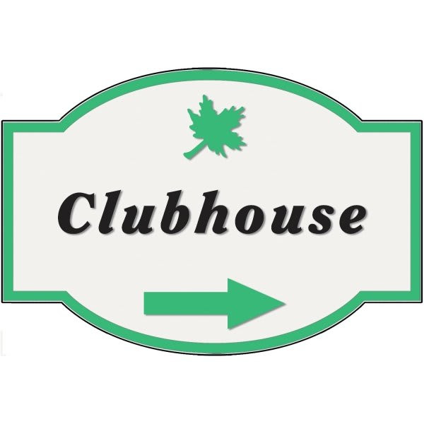 Custom Dimensional Sign, Arched Top & Bottom, Smooth Finish, 44 X 30