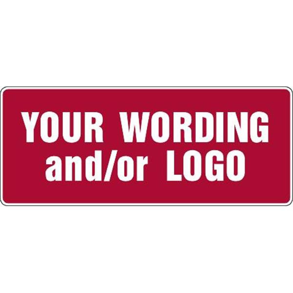 Custom Magnetic Vehicle Sign, Non-Reflective, 22 X 9