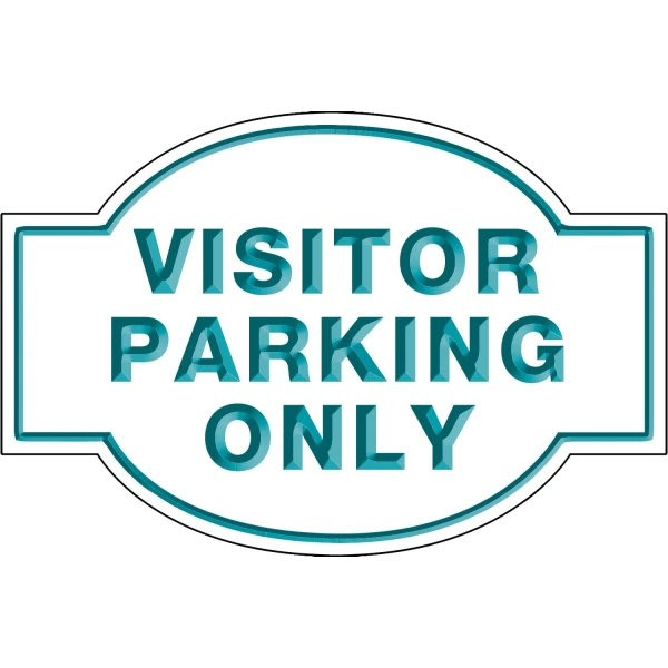 Custom V Groove Routed Dimensional Sign With Arched Top & Bottom, 36 X 24