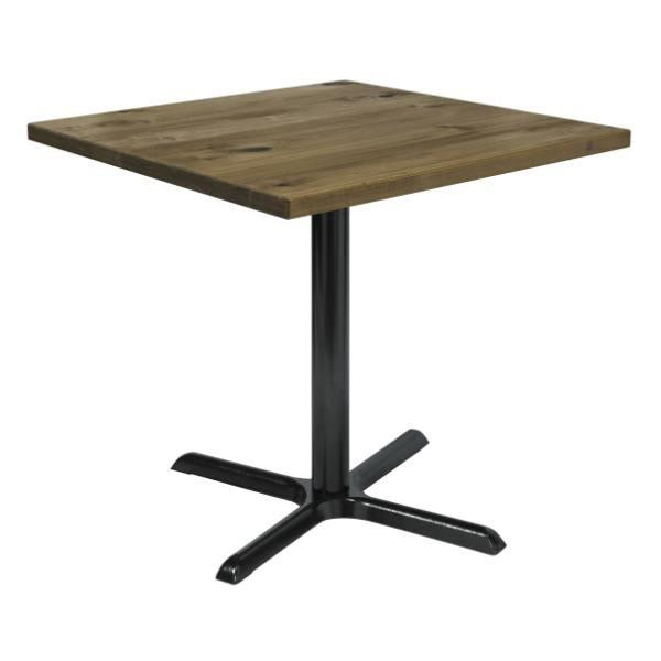 Kfi Seating Urban Loft 36 Inch W Square Vintage Wood Break Room Table, Natural