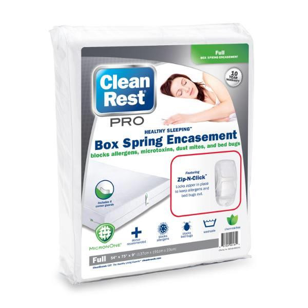 Cleanrest Pro Box Spring Encasement Full, Case Of 3